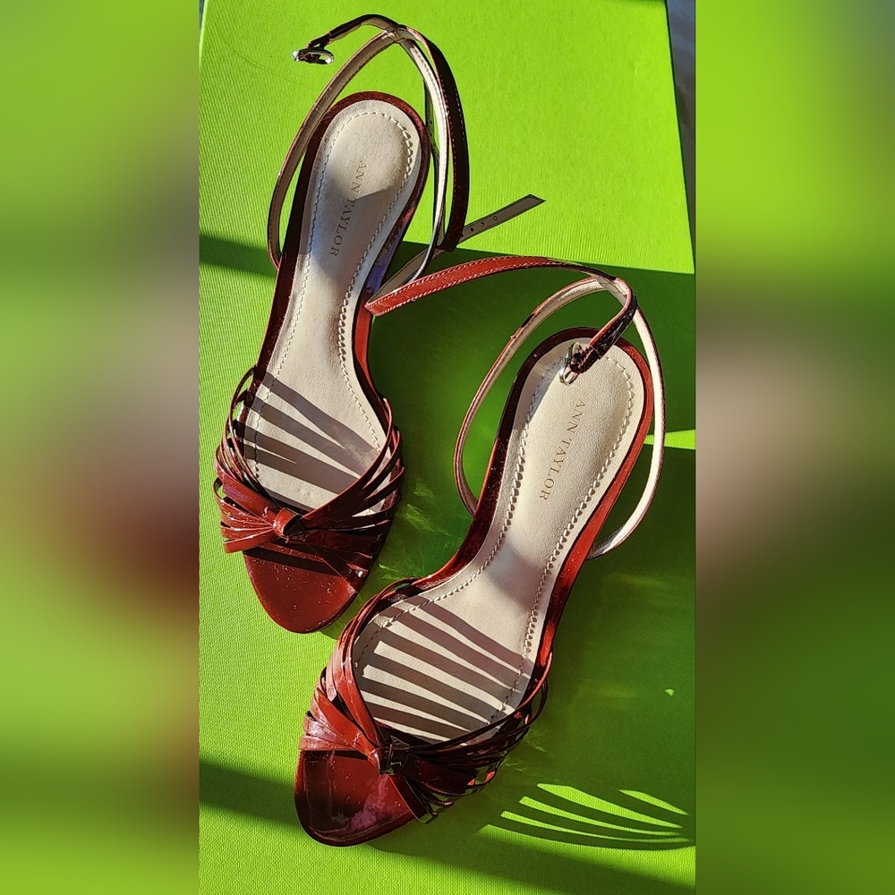 Ann Taylor Wedge Sandals